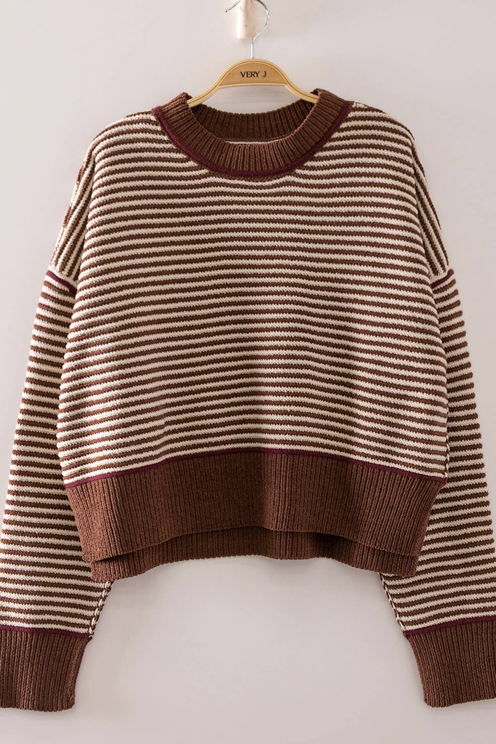 Chocolate Stripe Sweater