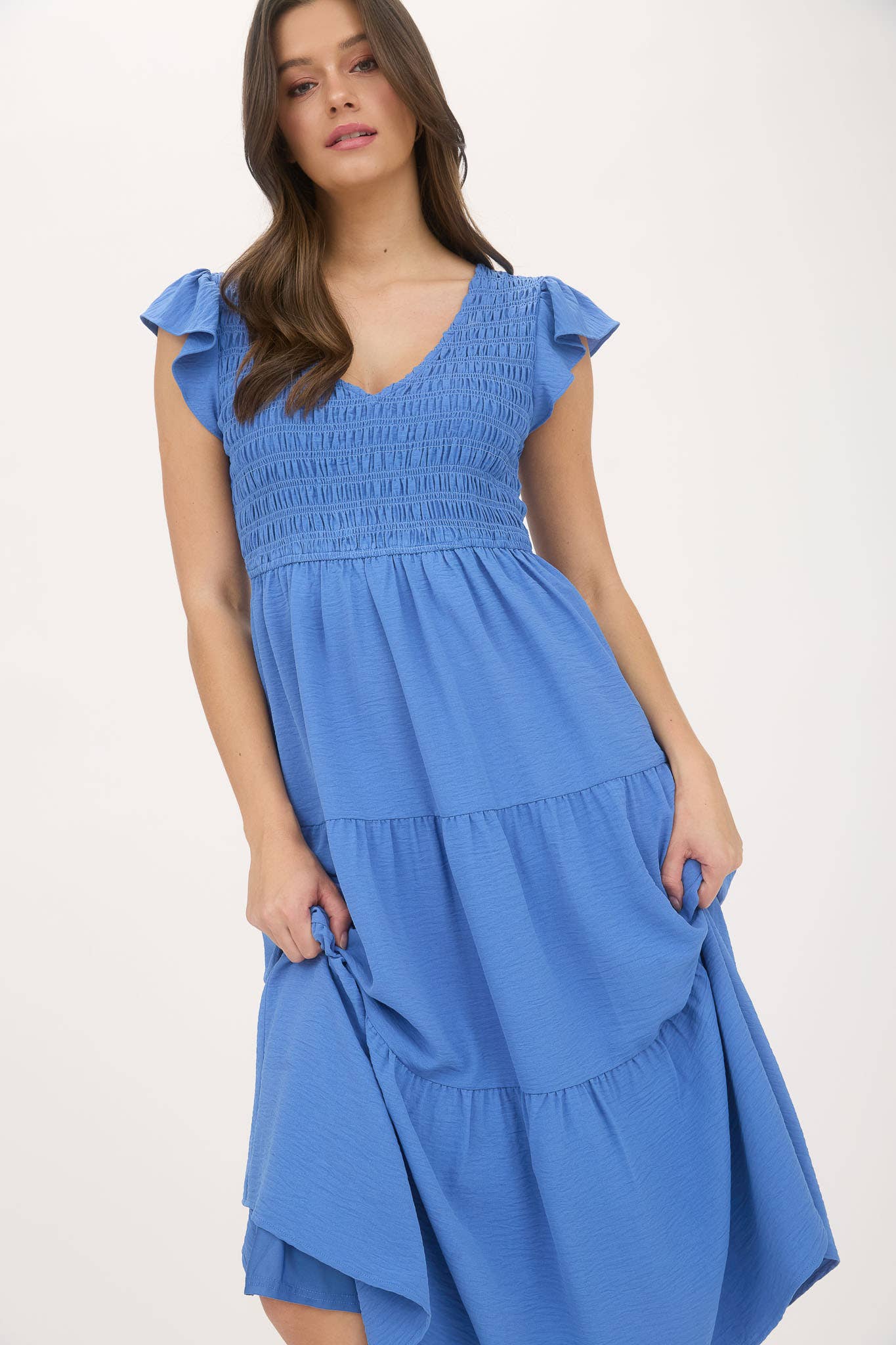 Blue Midi Dress