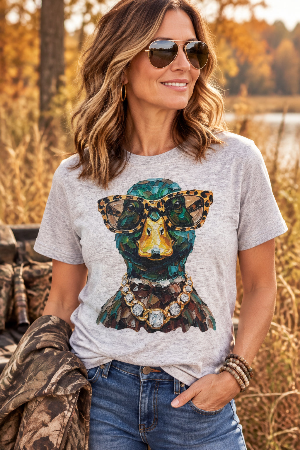Boujee Mallard Duck Tee